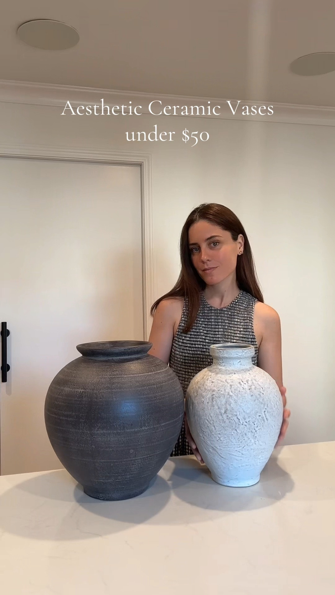 Aesthetic ceramic vases under $50! 

Neutral home decor, aesthetic home decor, flower vases. 

#LTKHome
