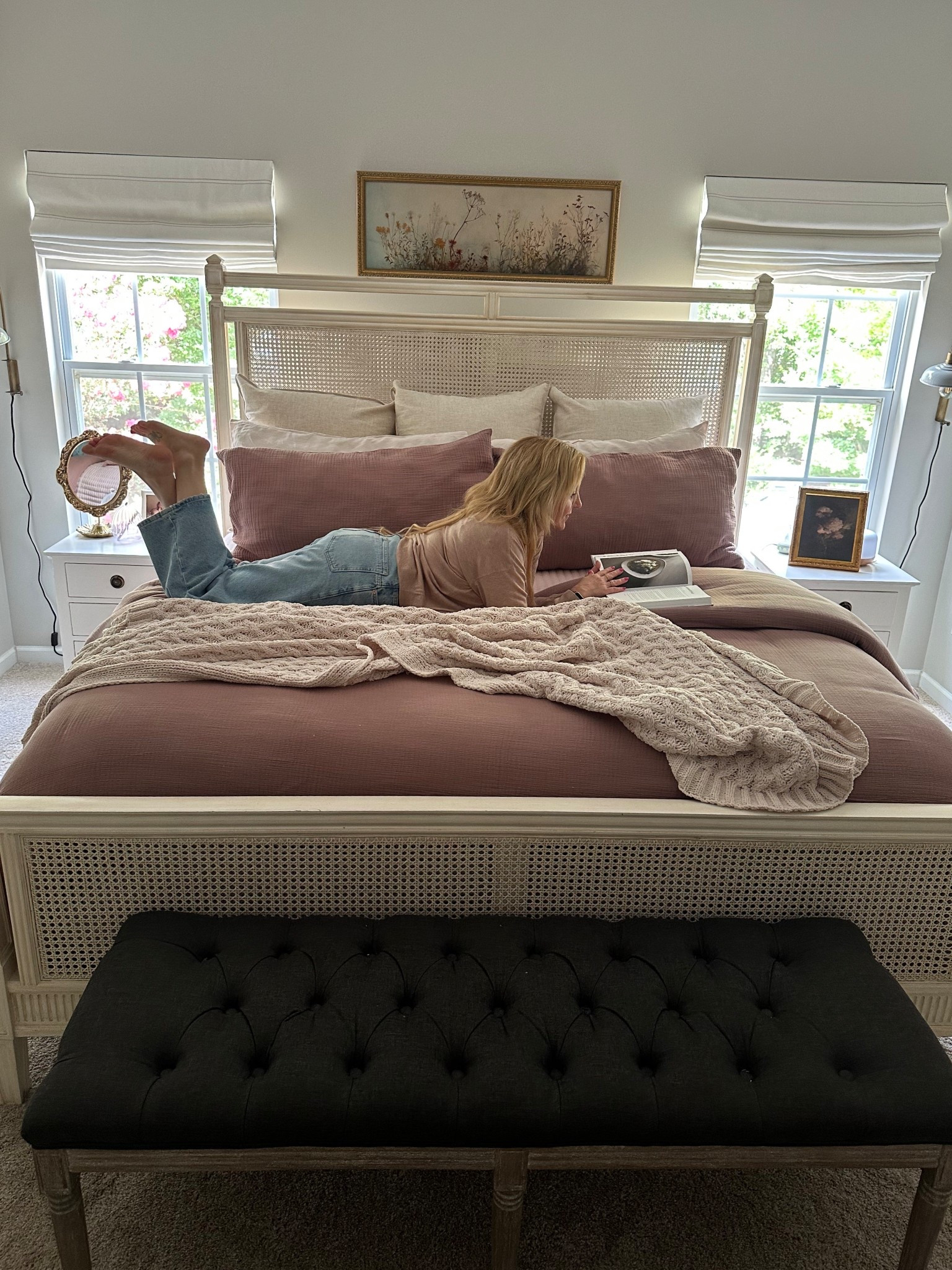 Bedding refresh for fall. Loving this new fig color. Perfect transition color from summer to fall.
#LTKhome #LTKbedroom #LTKfinds #LTKbedding #LTKhomefinds #BedroomRefresh #BedroomInspo #BeddingGoals #FigBedding #NeutralHomeDecor #CozyBedroom #LTKsalealert #LTKinterior


#LTKU #LTKSaleAlert #LTKHome