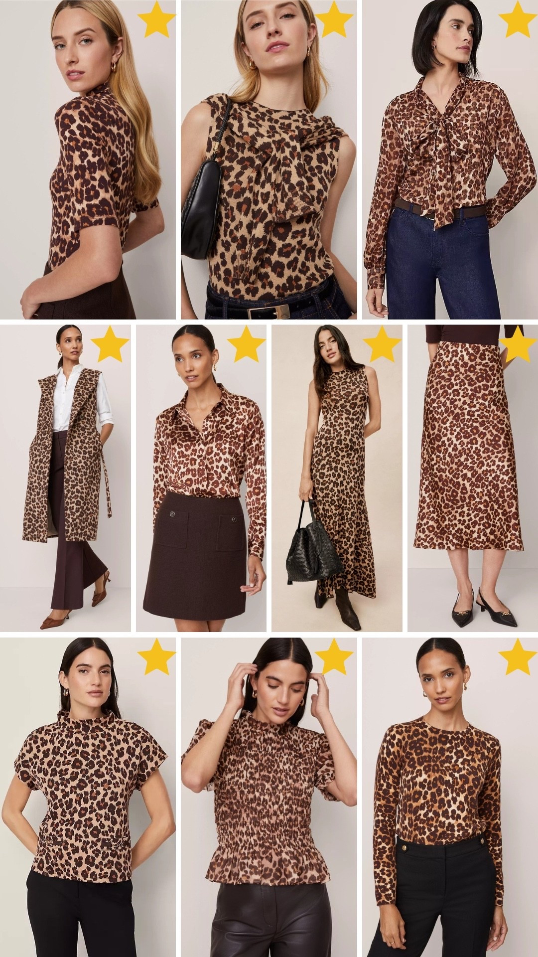 Spring Leopard (no black)
⭐️ = Verified Colors