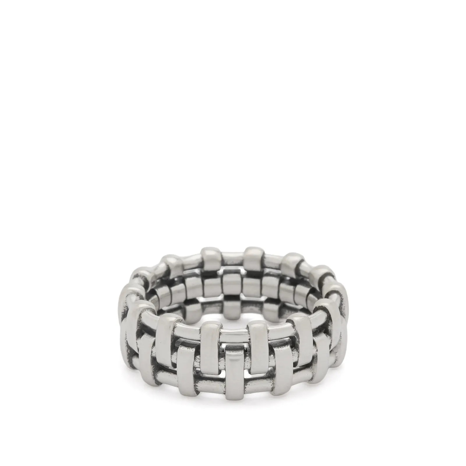 Serge DeNimes Men's Cage Ring Silver | END. Clothing