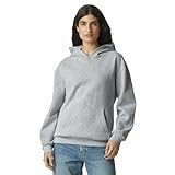 American Apparel Reflex Fleece Pullover Hoodie Sweatshirt, GRF498AA, Heather Grey | Amazon (US)