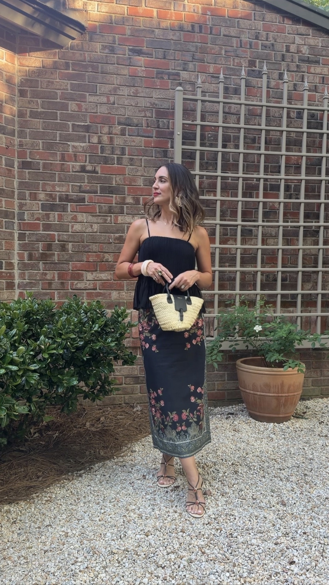 GNO - wearing a small and 4 in skirt!