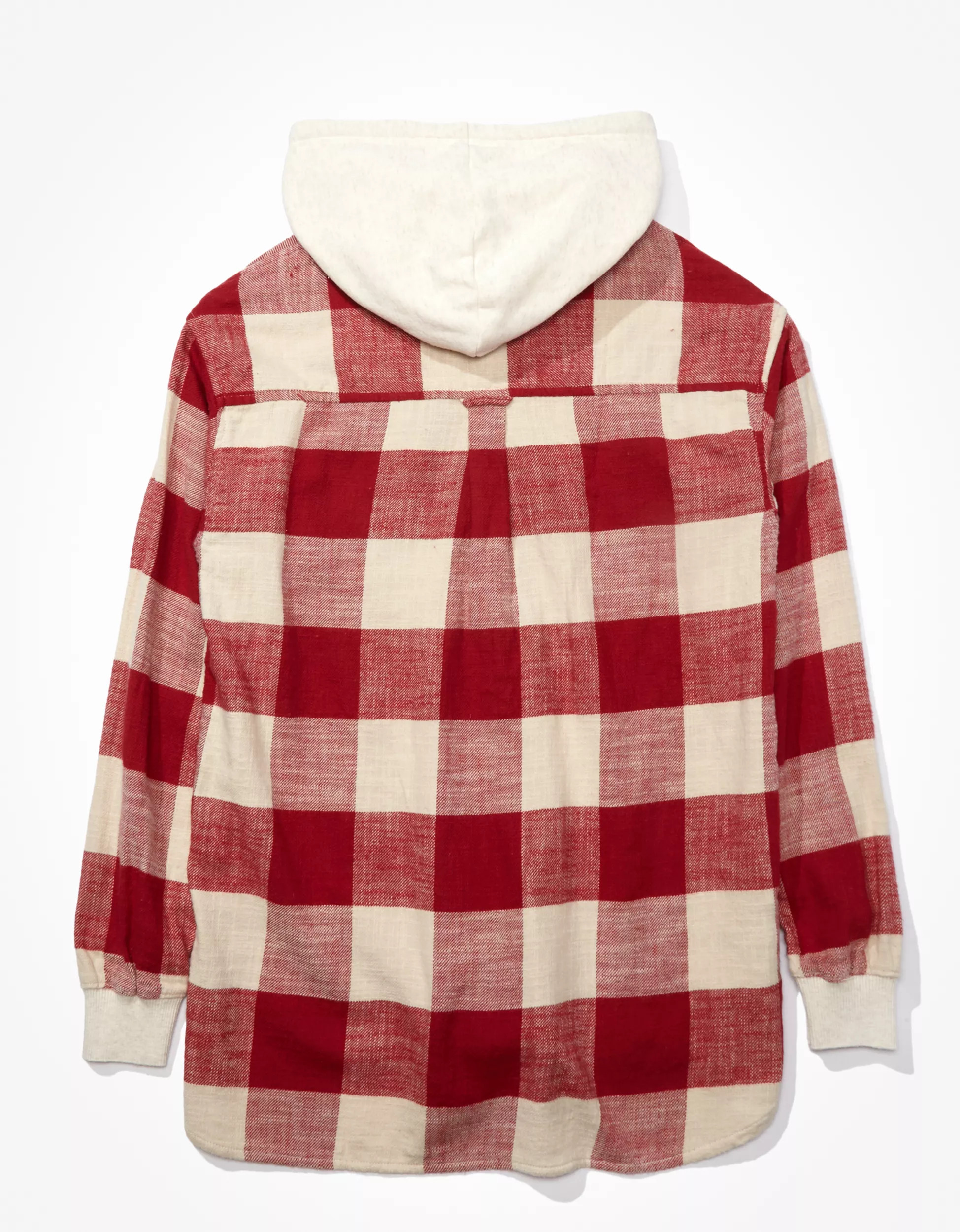 AE Oversized Hoodie Flannel | American Eagle Outfitters (US & CA)