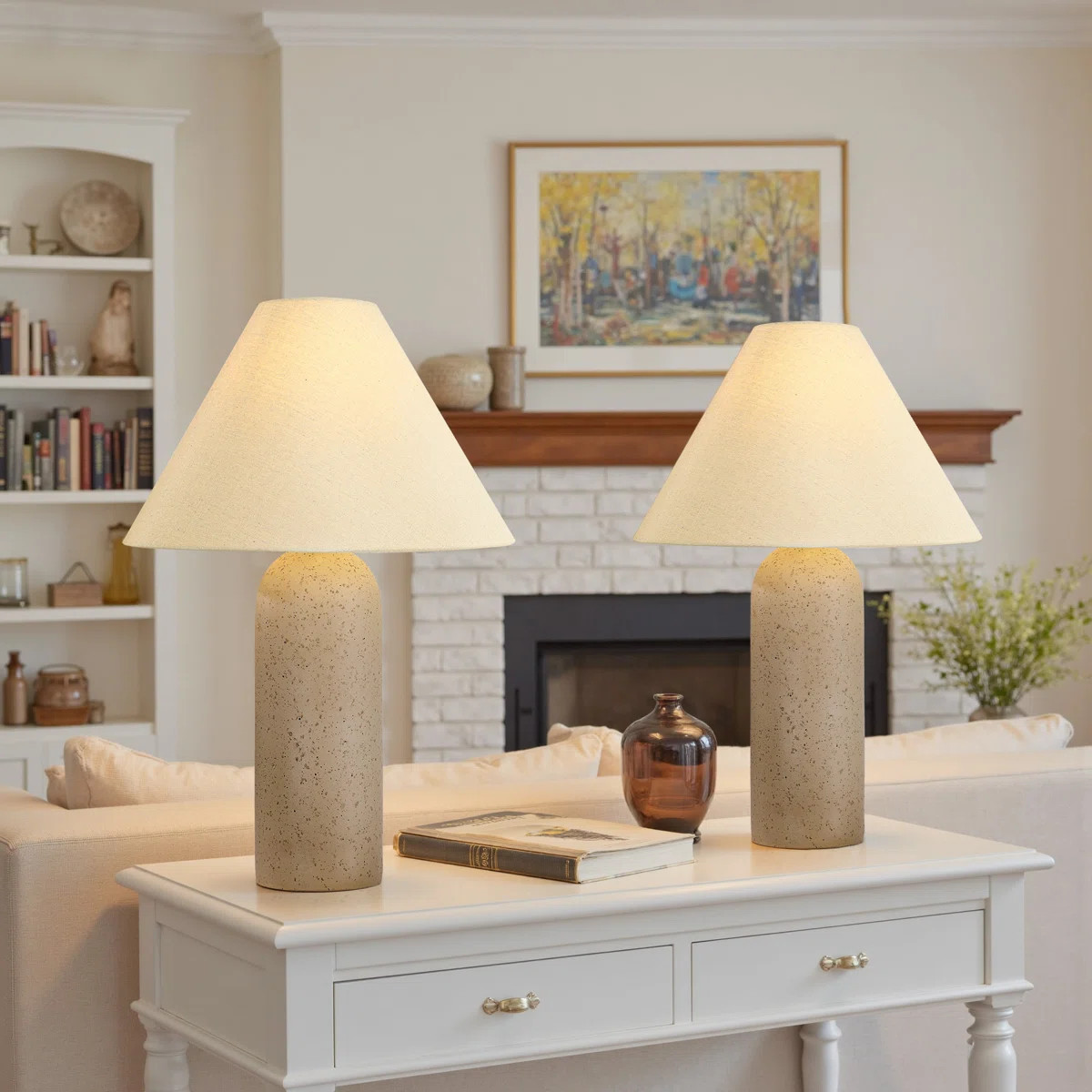 Cremic Vase Base Table Lamp(Set of 2) | Wayfair North America
