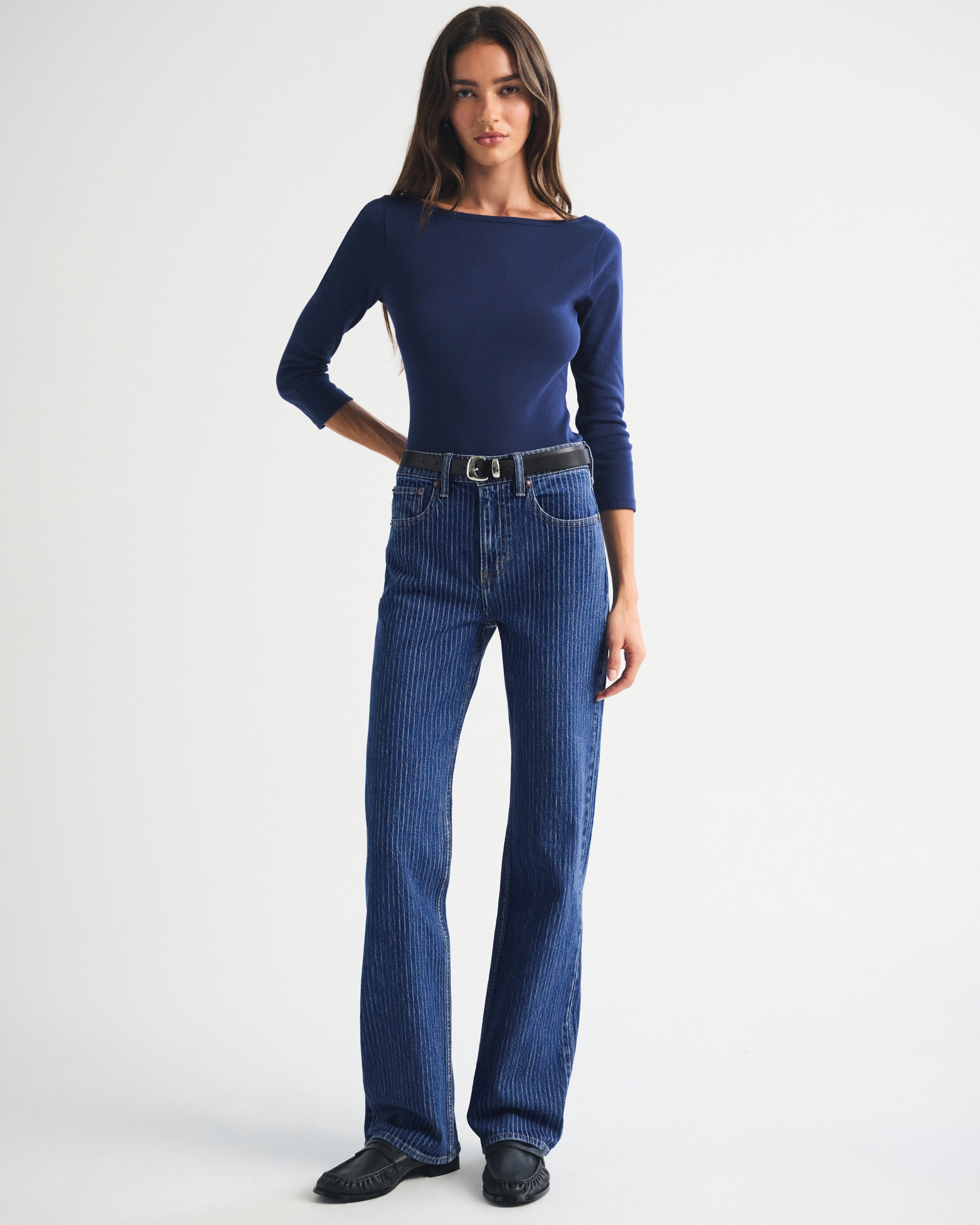 High Rise 90s Relaxed Jean | Abercrombie & Fitch (US)