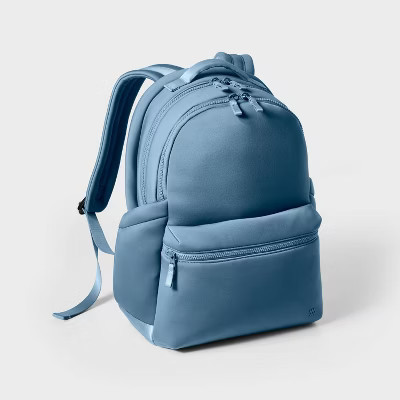 Faux Neoprene Backpack - All in Motion™ - Dusty Navy | Target