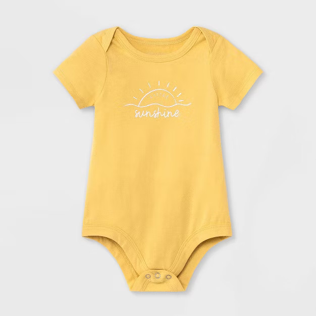 Grayson Mini Baby Sunshine Bodysuit - Yellow | Target