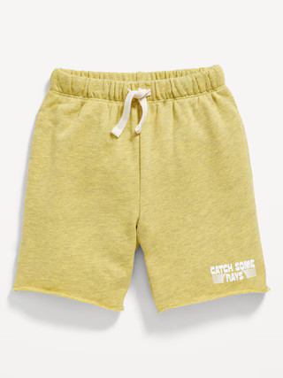 French-Terry Graphic Shorts for Toddler Boys | Old Navy (US)