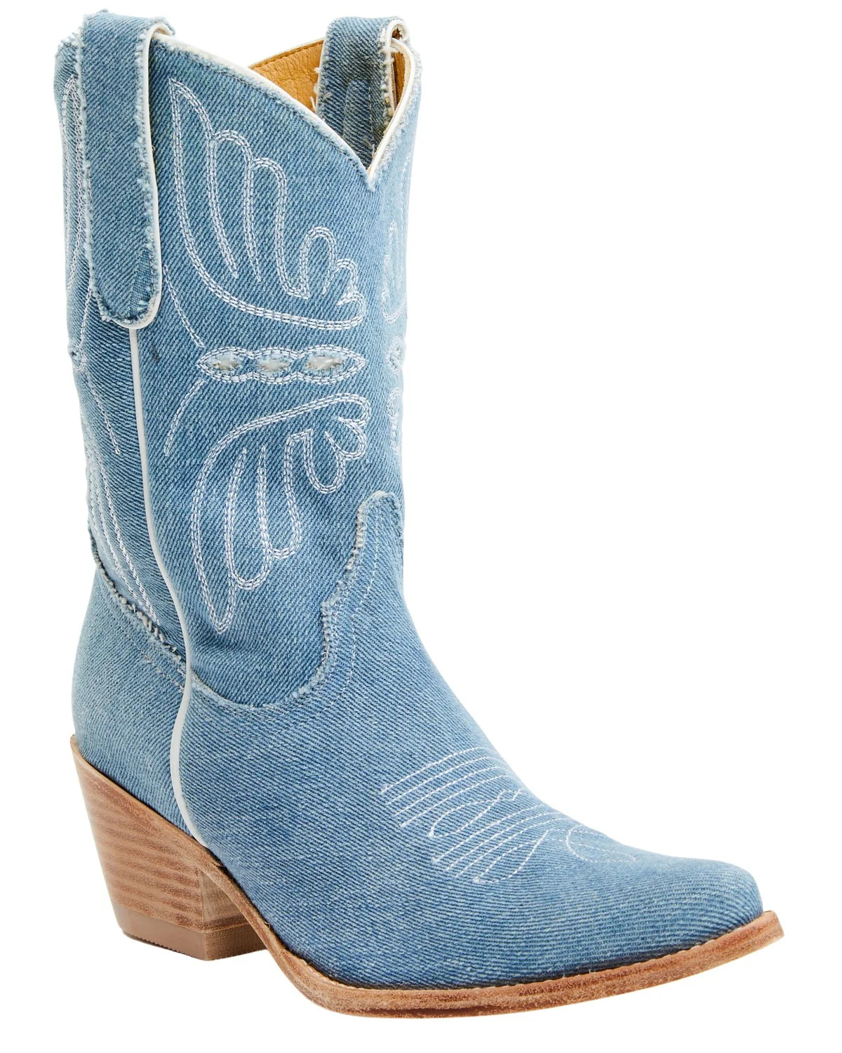 Idyllwind Women's Aces Denim Deux Western Boot Pointed Toe Blue - Fueled by Miranda Lambert | Walmart (US)