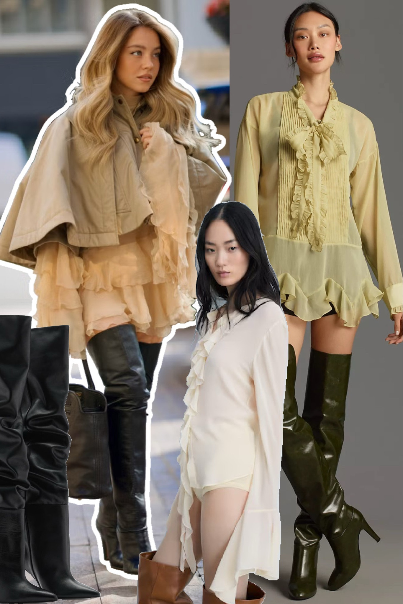 Sydney Sweeney wore a boho chic outfit from Chloé Fall 24 Runway… here are the similar ones from Mango, H&M.. to copy the #CelebrityStyle #celebrityfashion
 

#LTKStyleTip