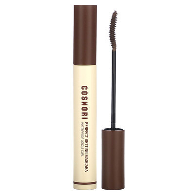 Cosnori, Perfect Setting Mascara, 02 Cozy Brown, 0.24 fl oz (7 ml) | iHerb