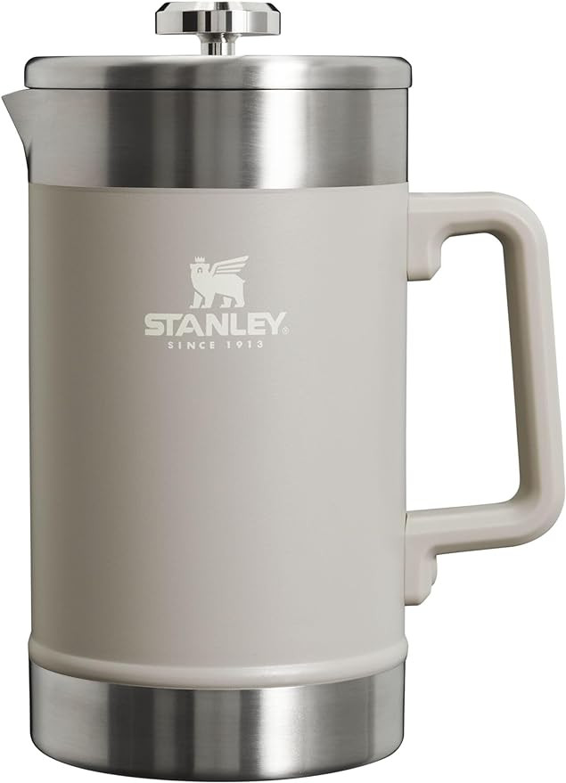 STANLEY Classic Stay-Hot French Press Coffee Maker 48 oz | 5 Minute Brew, 4 Hours Hot | Mesh Filt... | Amazon (US)