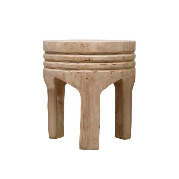 Satterlee Solid Wood Decorative Stool | Wayfair Professional