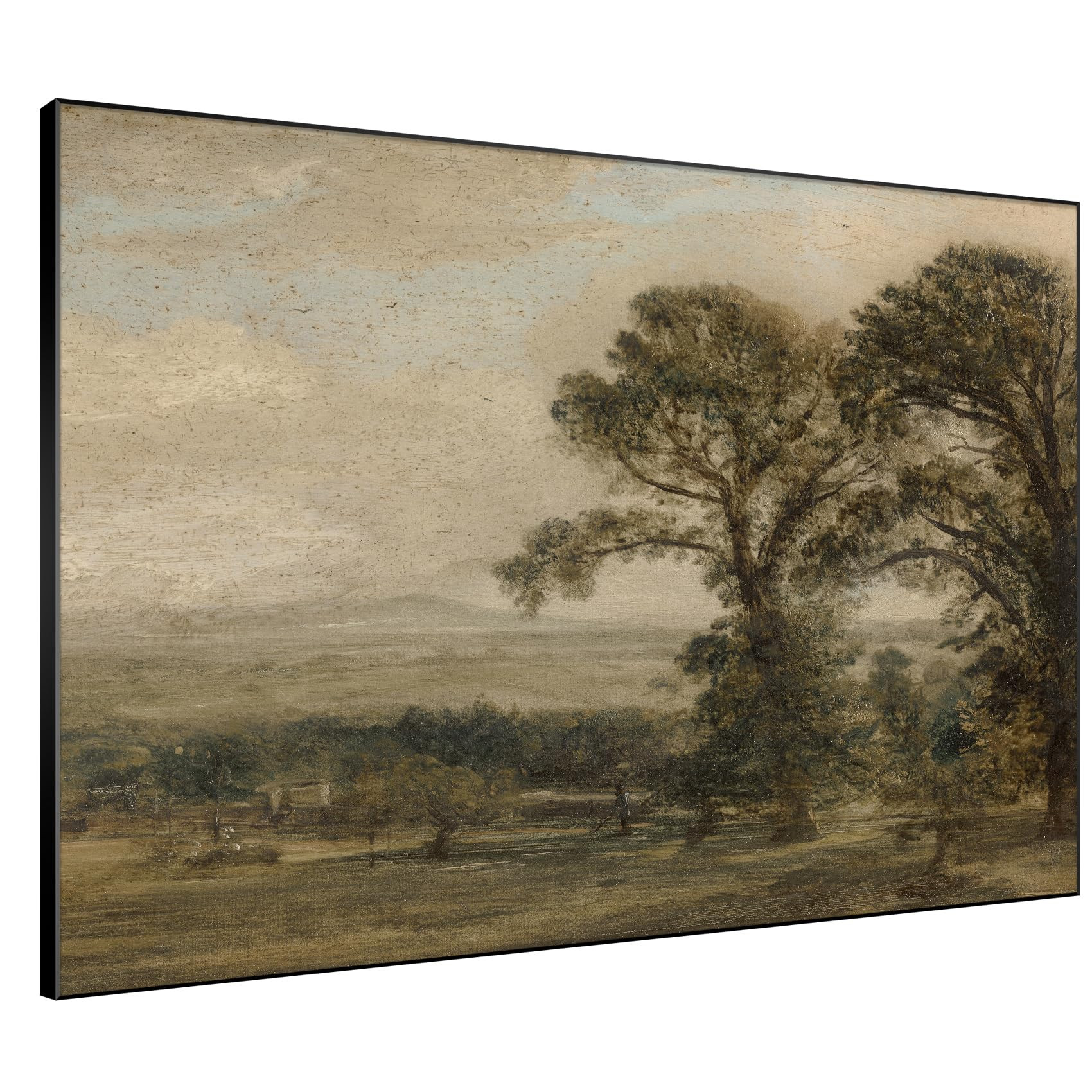 SIGNWIN 60"x72" Extra Large Framed Wall Art Vintage Landscape with Trees and Distant Horizon for ... | Amazon (US)