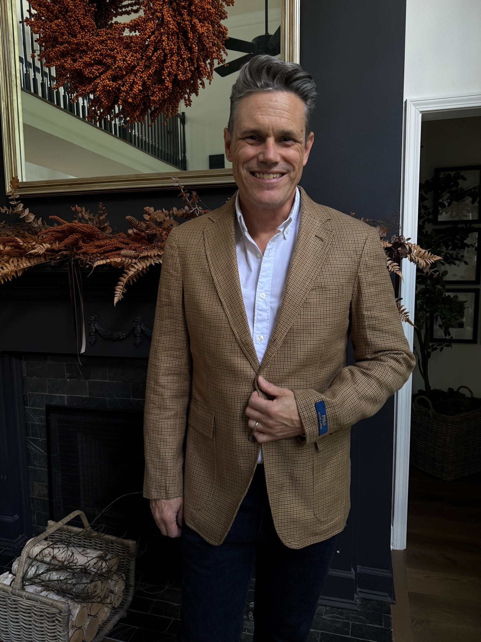 Omggg how beautiful is this blazer on him??!! I love it with the jeans!! (We’ve looked FOREVER for just the right pair and finally found them!)

#LTKdayinmylife #LTKootd #LTKmomlife