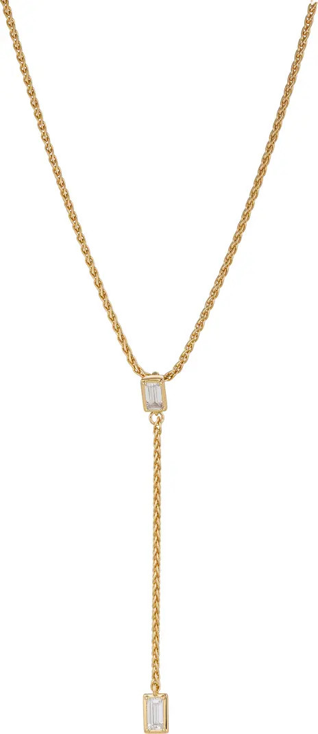 Entwine Cubic Zirconia Y-Necklace | Nordstrom Rack