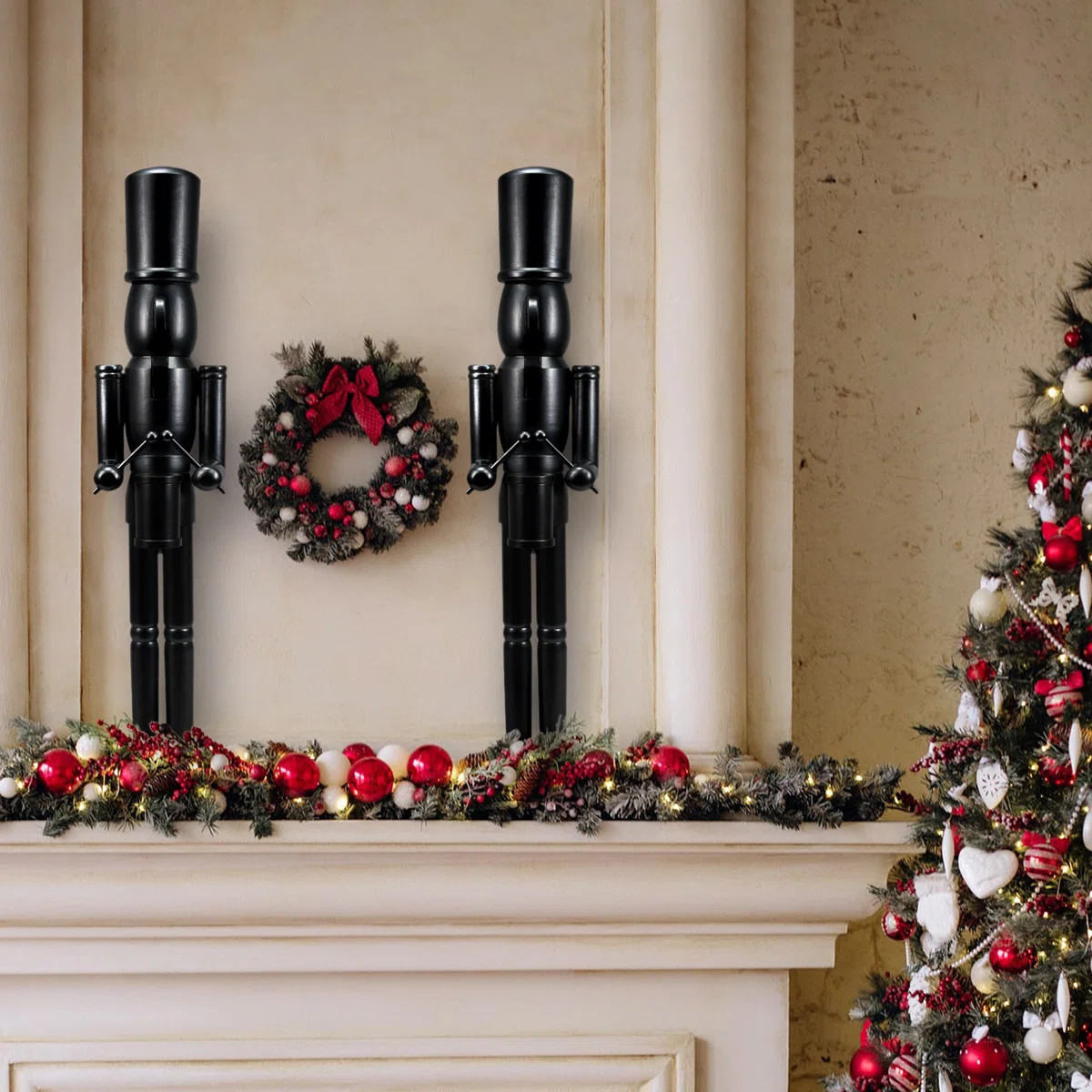 36 Inch Wooden Soldier Drummer Nutcracker | Wayfair North America