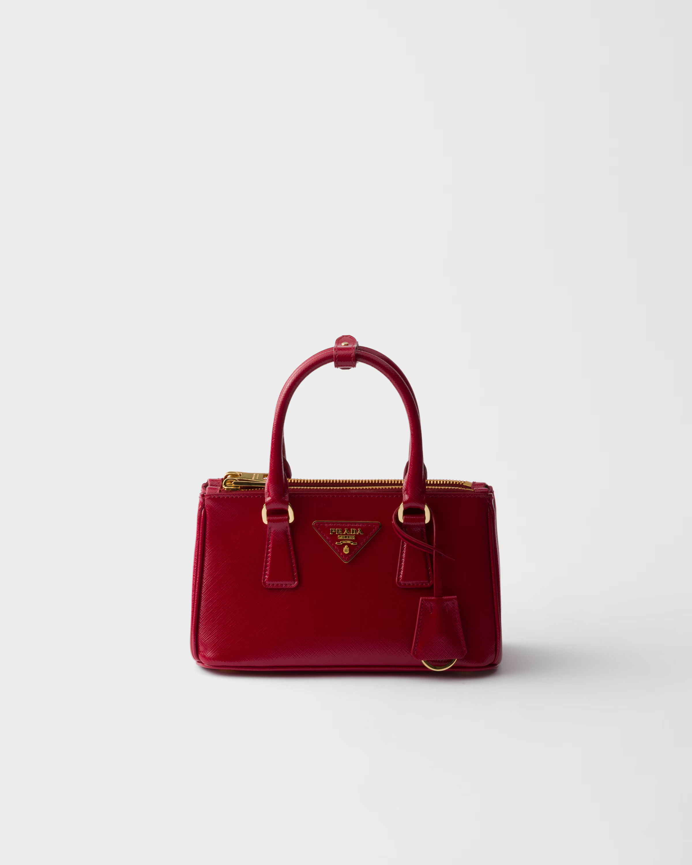 Prada Galleria patent Saffiano leather mini-bag | Prada US
