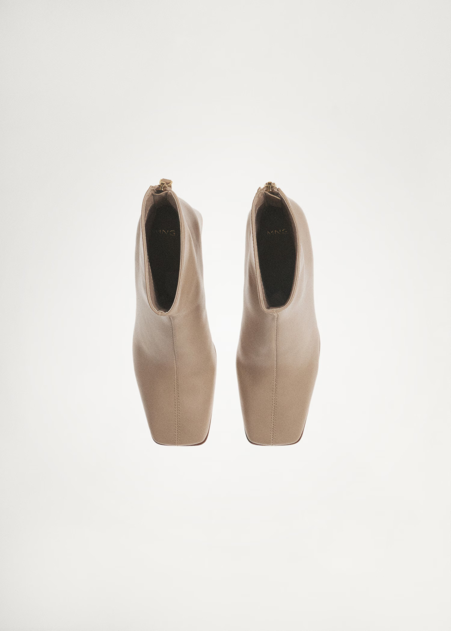 Block ankle boots with square toe - Women | MANGO USA | Mango (US/MX/AU)