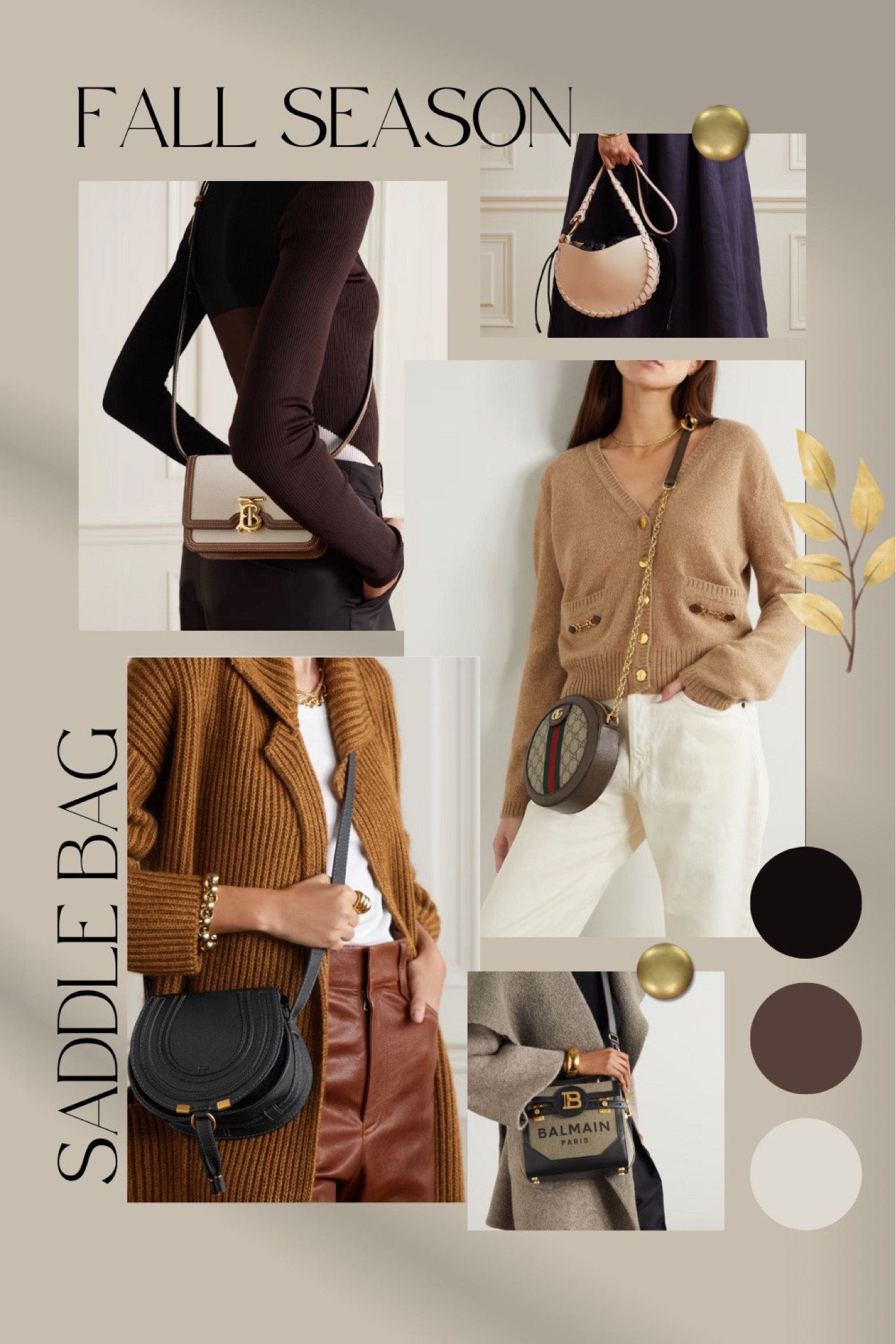 Fall handbags // Sadde bags // When you think of the saddle bag, Dior’s iconic version will likely come to mind. But to me, saddle bags are like crossbody and shoulder bags.

#LTKSeasonal #LTKitbag #LTKHoliday