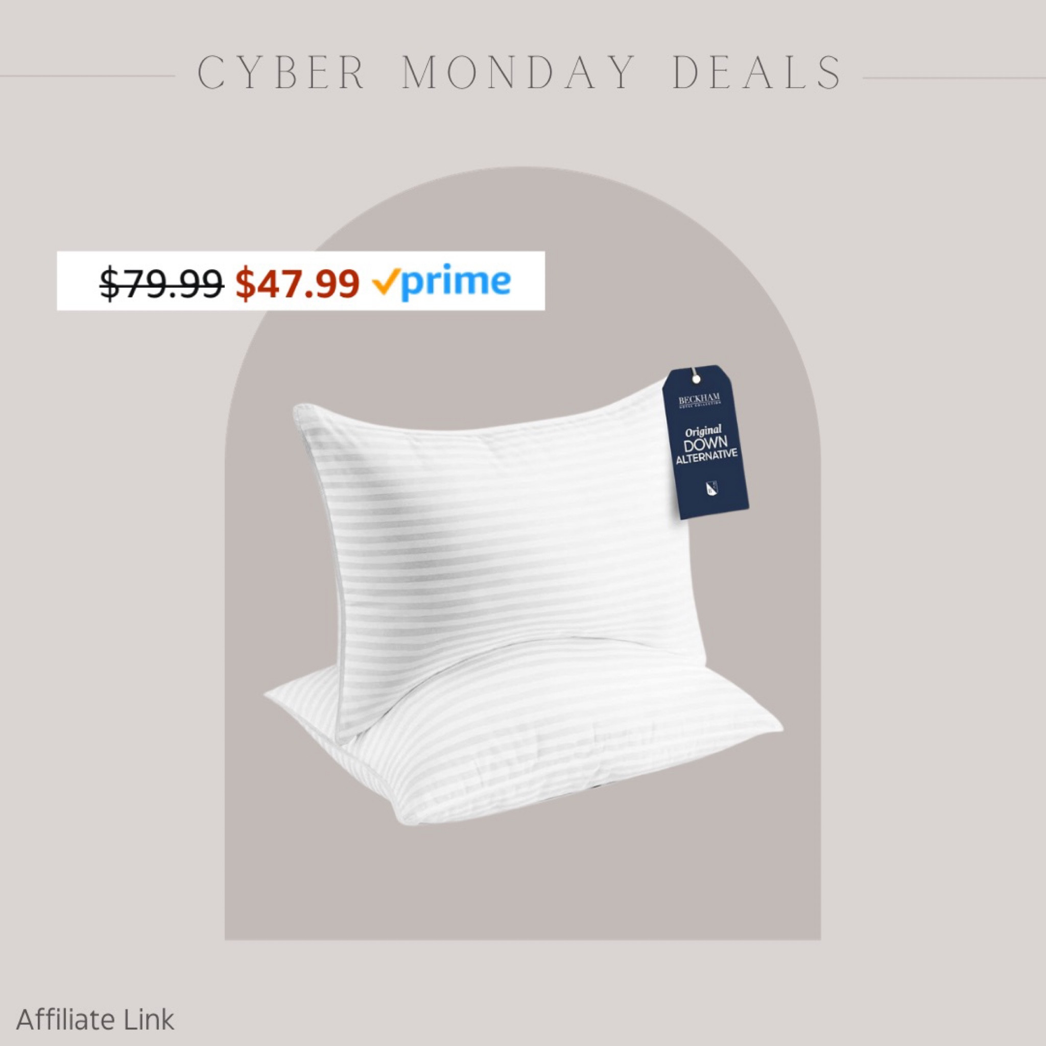 Cyber Monday Deals! 


Pillow, bed pillow, bedding, Amazon, Amazon deals 

#LTKCyberWeek #LTKfindsunder50 #LTKhome