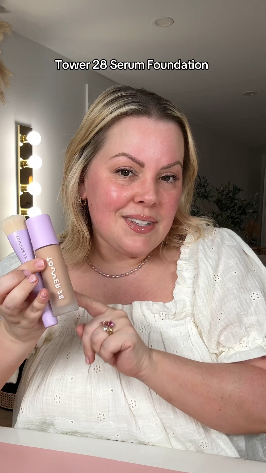 The new tower 28 serum foundation is an incredible formula and it would be hard not to love it (wearing shade 7)

#LTKbeauty