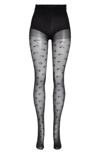 Crescent Moon Jacquard Sheer Tights | Nordstrom Canada