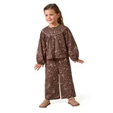 Modern Moments by Gerber Toddler Girl Ric Rac Top and Pant Set, 2-Piece, Sizes 12 Months - 5T | Walmart (US)