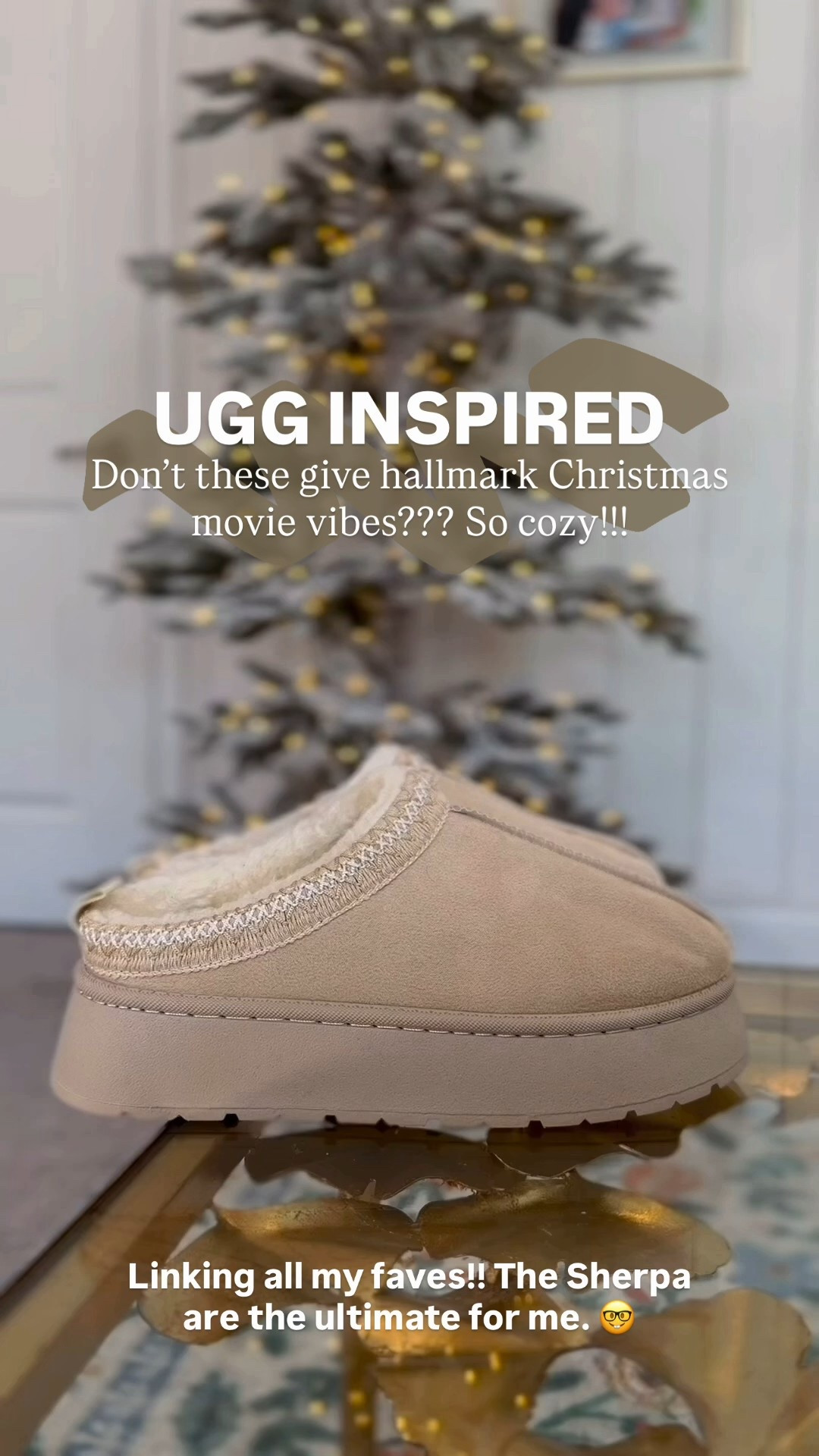 Gift idea! Ugg inspired slipper sides are as in as ever! I still wear my Sherpa slippers from last year a few times a week!! 

#LTKCyberWeek #LTKHoliday #LTKGiftGuide