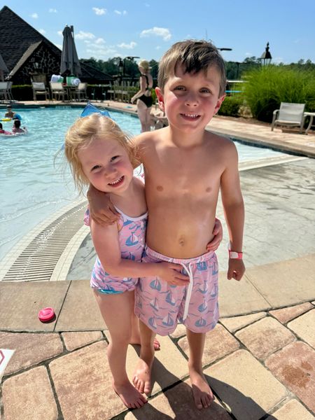 Classic Whimsy swimwear. Kids swimsuits. Sibling matching swimsuits. Summer looks. Kids style. Pool style. 

#LTKSwim #LTKSeasonal #LTKFamily