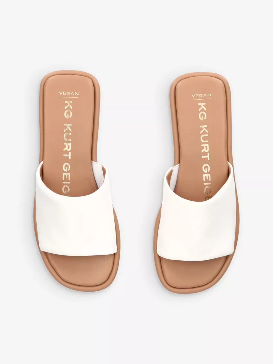 Rogan padded faux-leather slides | Selfridges