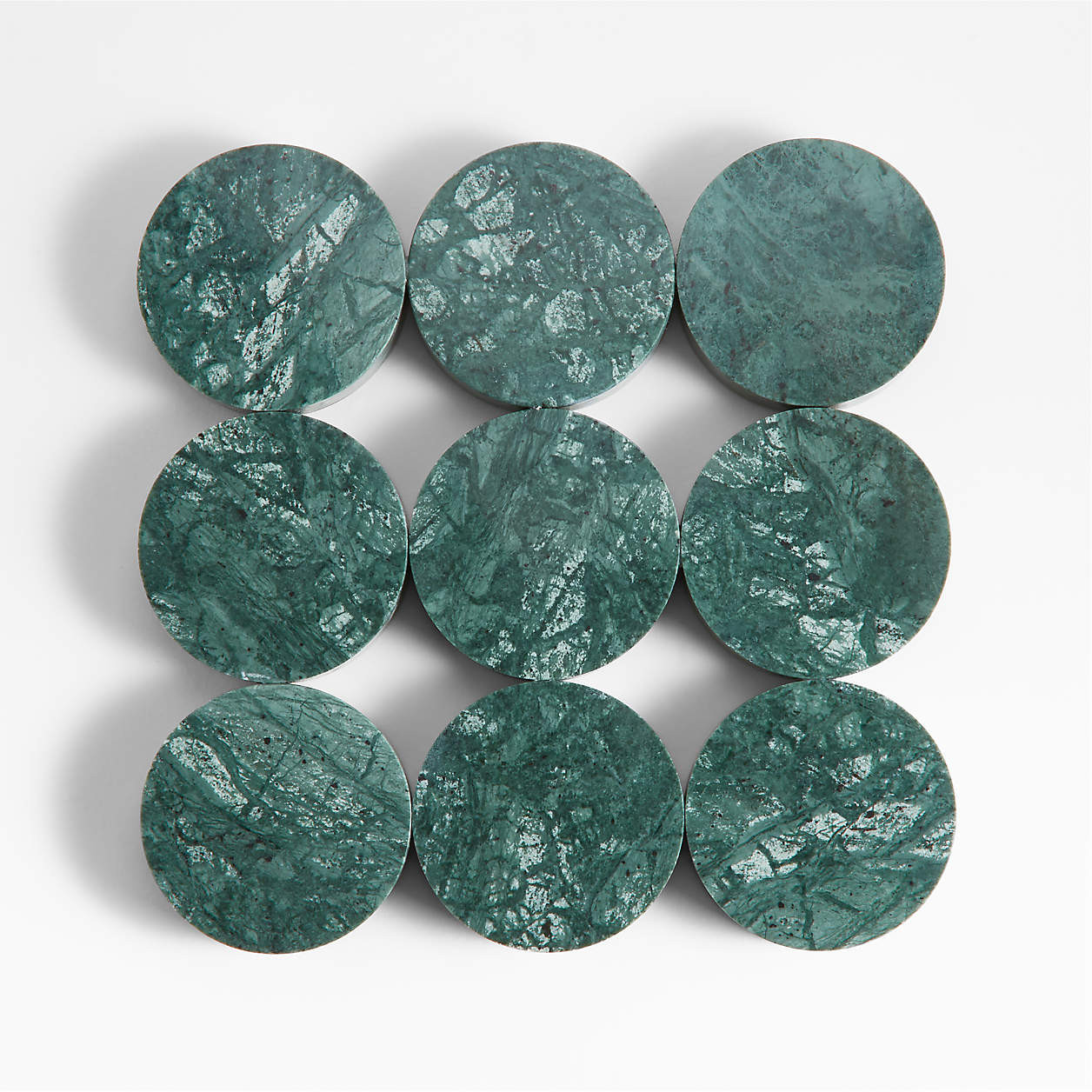 Dottie Marble Green Trivet + Reviews | Crate & Barrel | Crate & Barrel