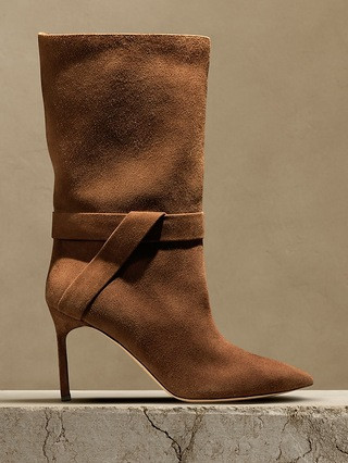 TORRI SUEDE BOOT
 | Banana Republic (US)