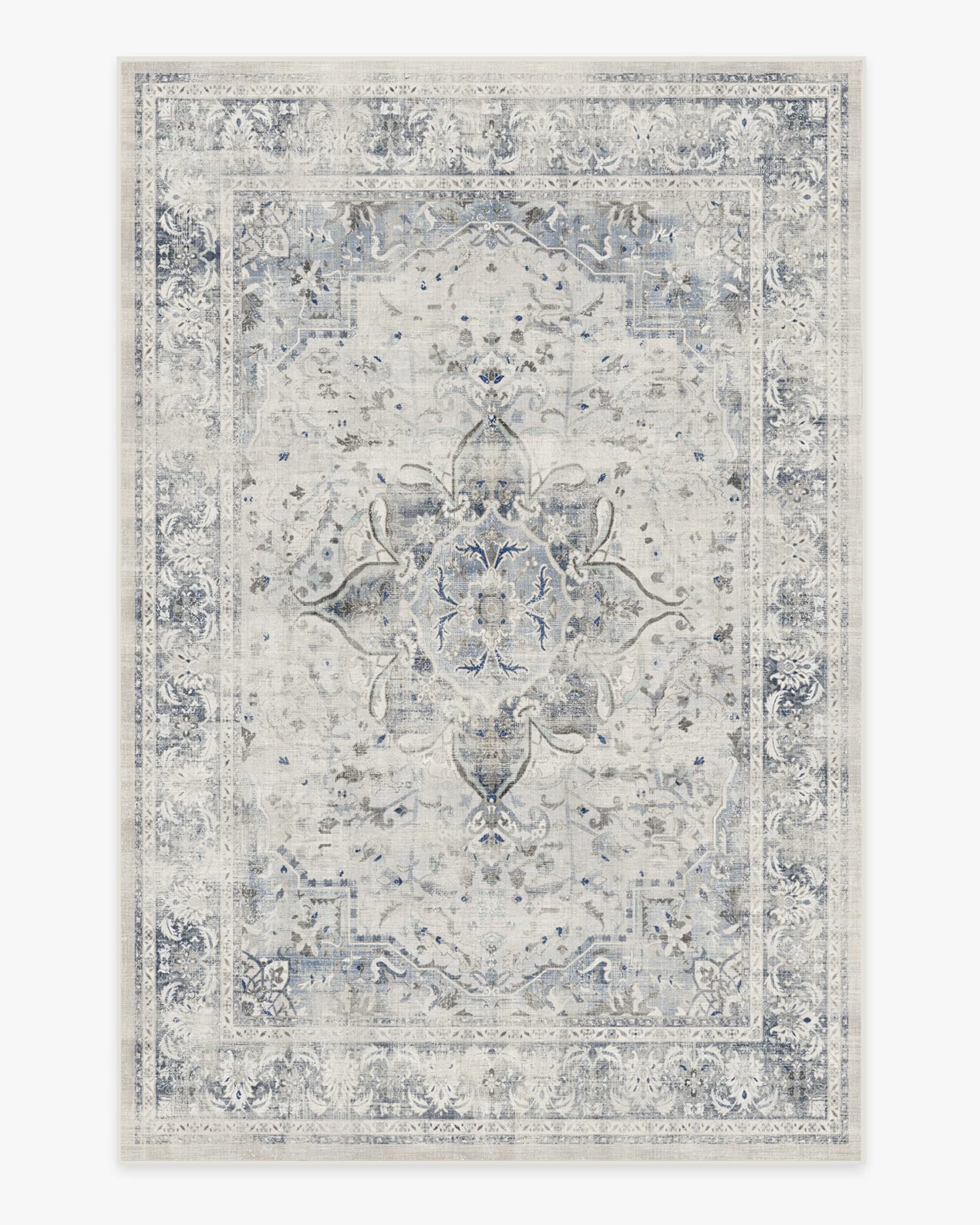 Sarrah Blue Quartz Rug | Ruggable