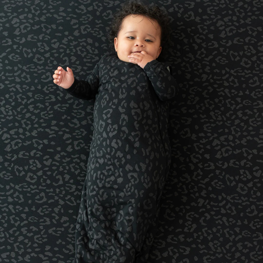 Sleep Bag in Midnight Leopard 1.0 | Kyte BABY