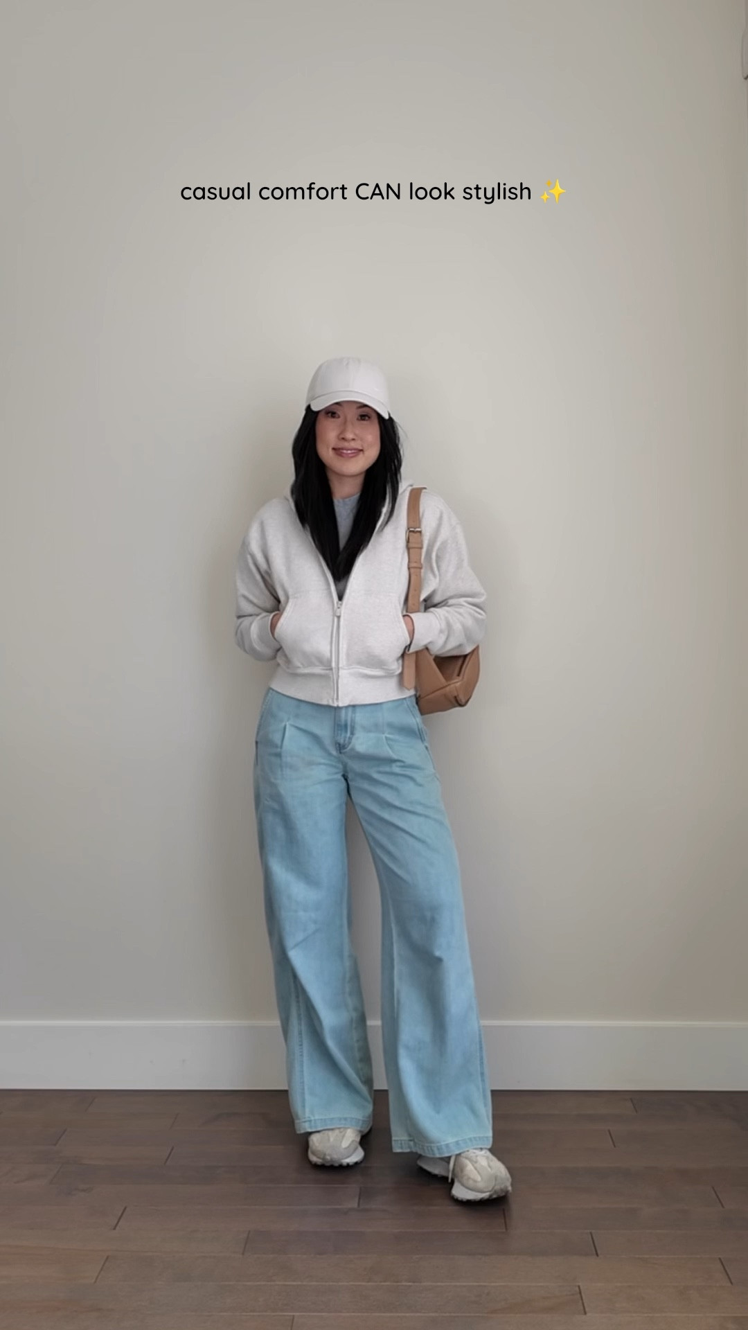 Casual comfort is my whole personality right now 🤍

Wearing Aritzia hoodie size XS (linking similar shade available), Uniqlo mini tee size S, Fabrique jeans size XS.

Linking New Balance 327 sneakers in similar available colourways. 

Mandrn fannypack and Nike cap unavailable to link. 

#LTKPetite #LTKootd