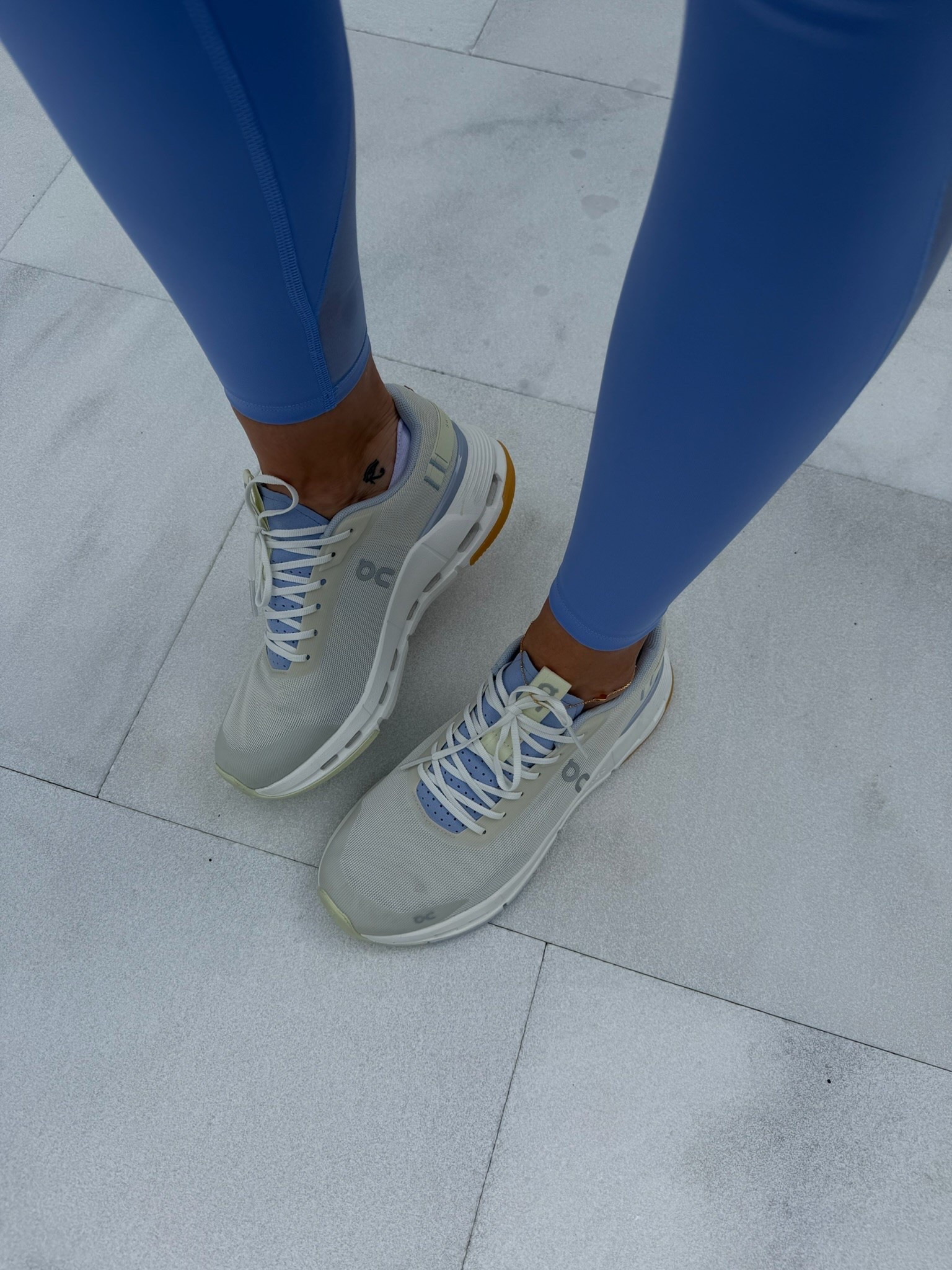 My favorite workout shoes right now. They are incredibly lightweight, supportive, and comfortable whether I am walking, traveling, running errands, or getting in a workout. The blue detail is such a fun touch and makes them feel a little more elevated than your average sneaker.

On Cloud shoes, Running shoes, Walking shoes, Workout outfit, Activewear essentials, Travel shoes, Comfortable sneakers, Everyday sneakers, Fitness favorites, Athletic style, Athleisure outfit, annabrstyle

#LTKfitnessgoals #LTKActive #LTKootd