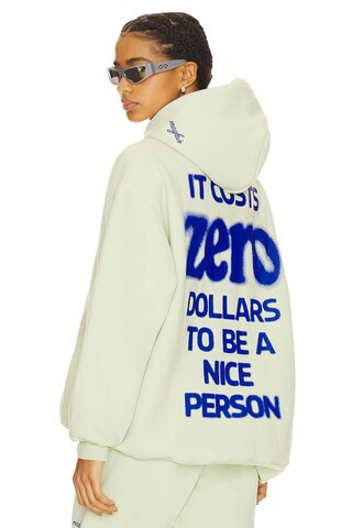 The Mayfair Group It Costs $0.00 Hoodie in Seafoam from Revolve.com | Revolve Clothing (Global)