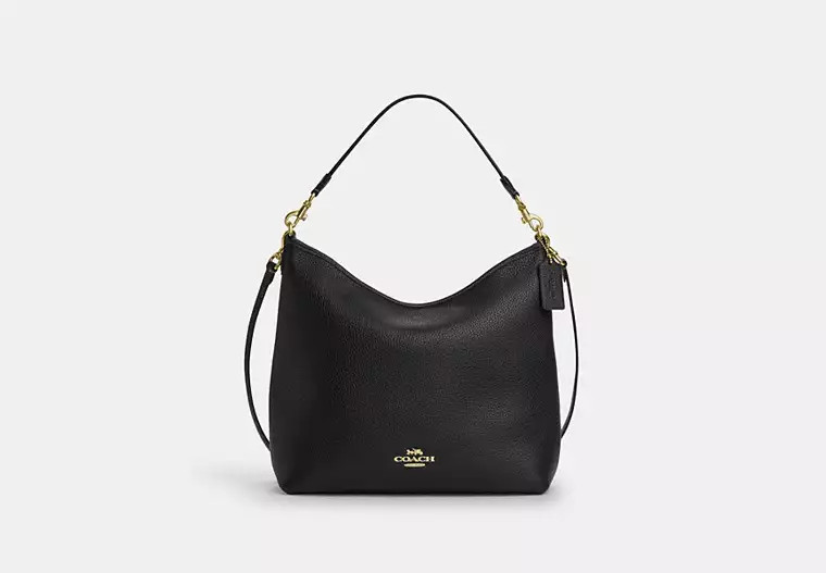 Coach Outlet Laurel Large Shoulder Bag - Black | Coach Outlet US