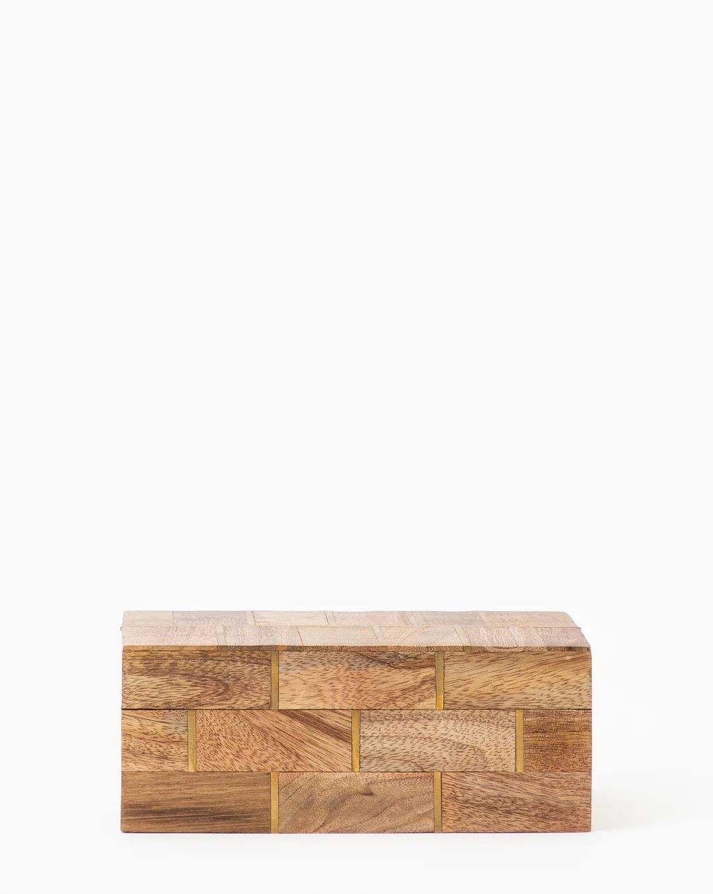 Wood & Brass Box | McGee & Co.