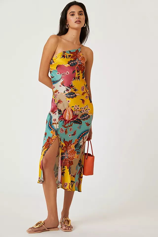 Bl-nk One-Shoulder Slip Dress | Anthropologie (US)