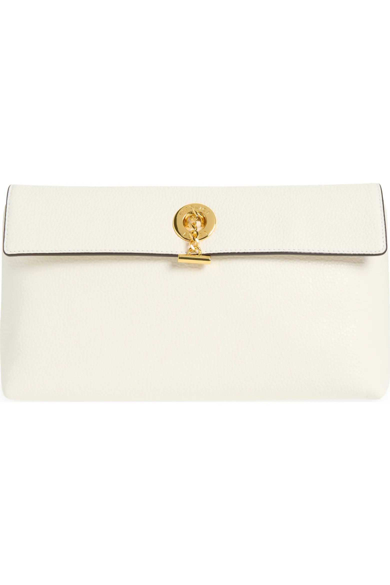 Veronica Beard Anchor Leather Clutch (Women) | Nordstrom | Nordstrom