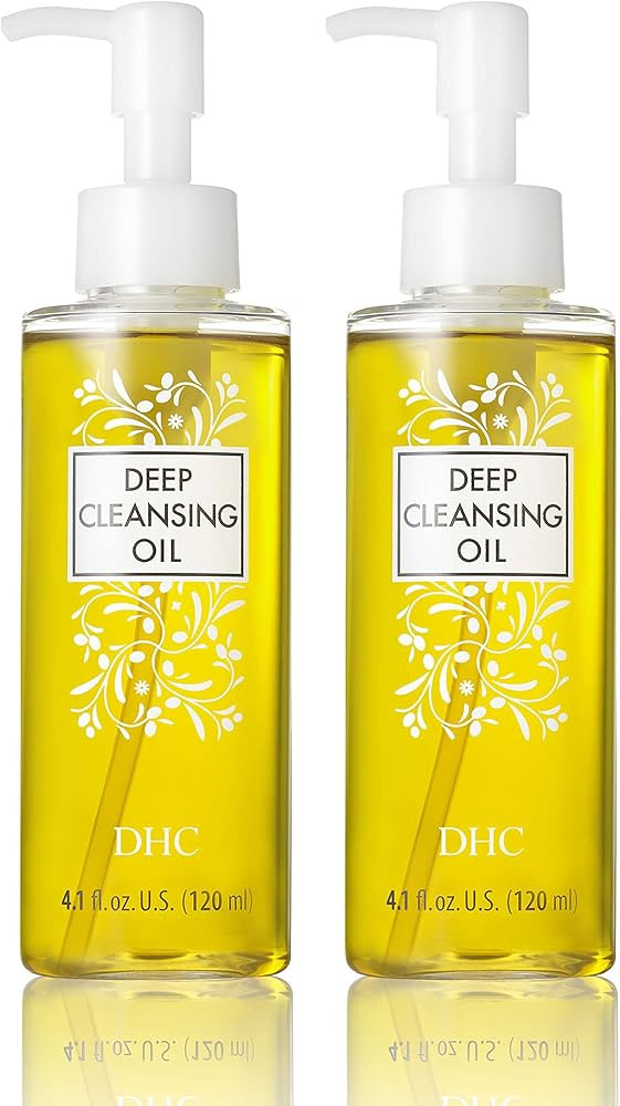 DHC Deep Cleansing Oil Medium 2 pack, Facial Cleansing Oil, Makeup Remover, Cleanses without Clog... | Amazon (US)