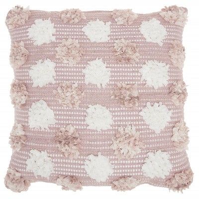 Mina Victory Life Styles Woven Chindi Flowers Throw Pillow | Target
