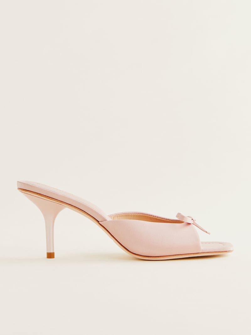 Clementine Heeled Mule Sandal | Reformation (Global)
