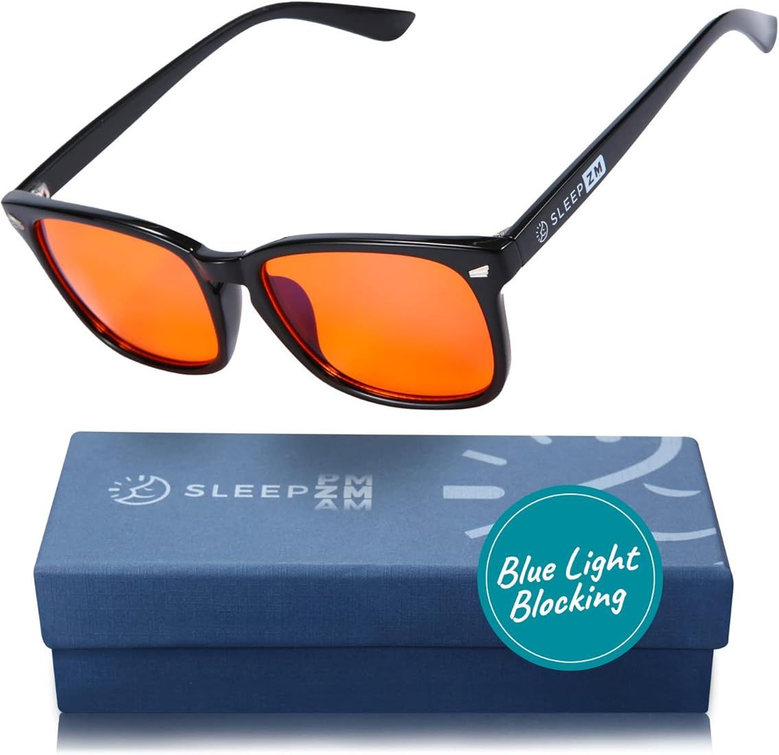 Sleep ZM Blue Light Blocking Glasses for Women and Men | Amazon (US)