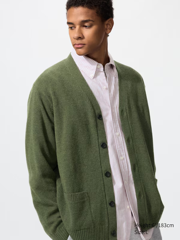 Lambswool Cardigan | UNIQLO (US)