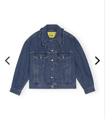Genuine Levis X Ganni 90S Trucker Jacket $635 XS/ S/M Rare | eBay AU