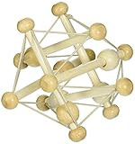 Manhattan Toy Skwish Natural Rattle and Teether Grasping Activity Toy | Amazon (US)