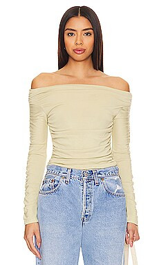 Steve Madden Jolie Bodysuit in Latte from Revolve.com | Revolve Clothing (Global)